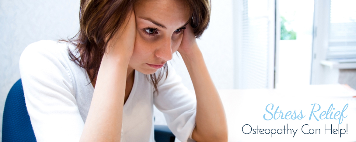 stressed office worker